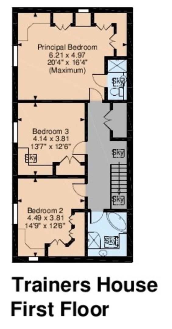 3 bed  to rent in Butterton Racing Stables, Newcastle Under Lyme, Staffordshire, ST5 - Property Floorplan