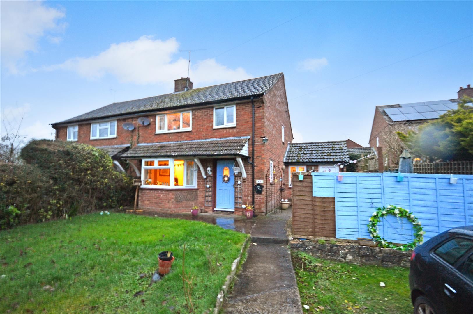3 bed semi-detached for sale in Much Birch - Property Image 1
