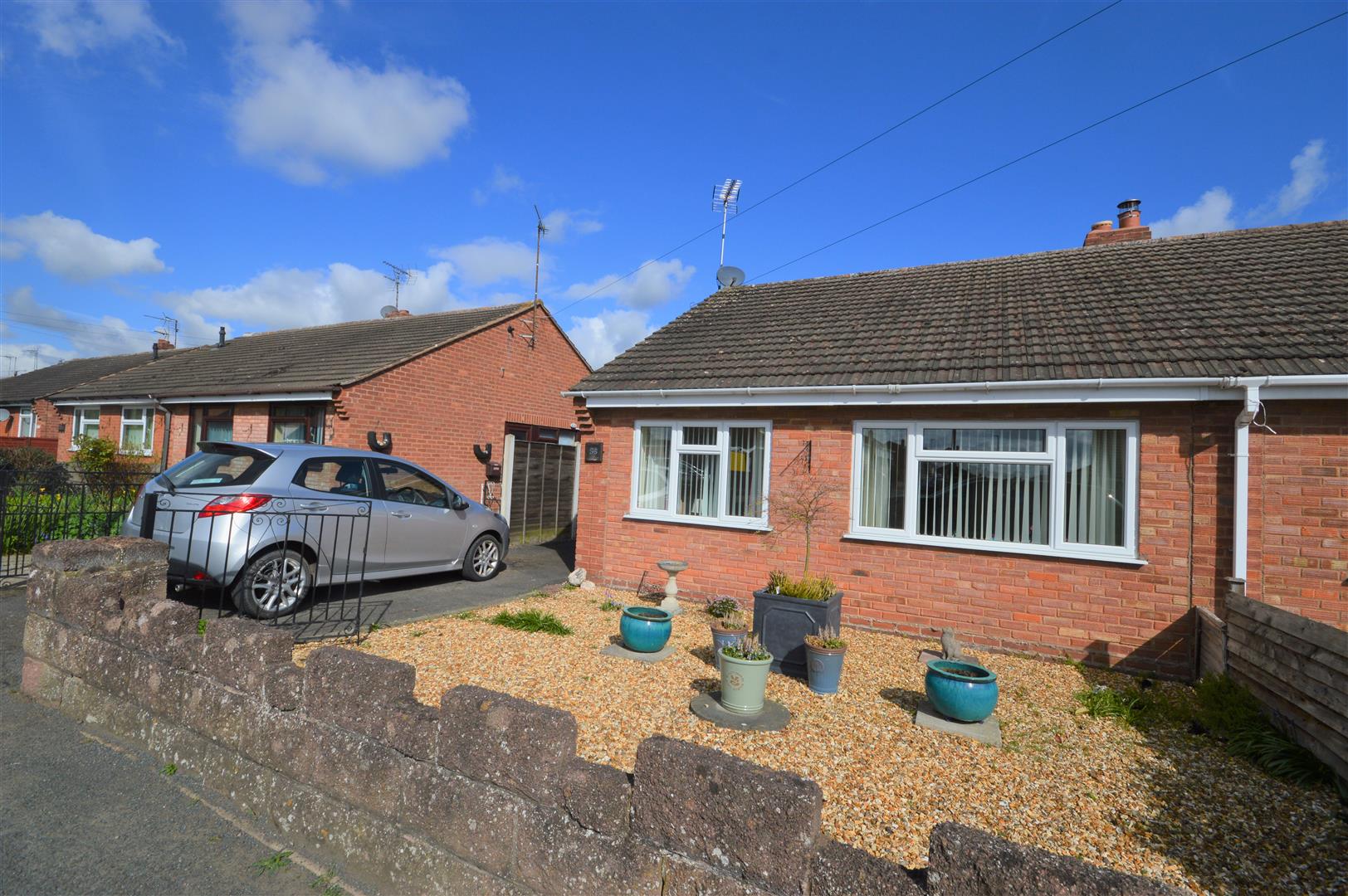 2 bed semi-detached bungalow for sale in Leominster, HR6