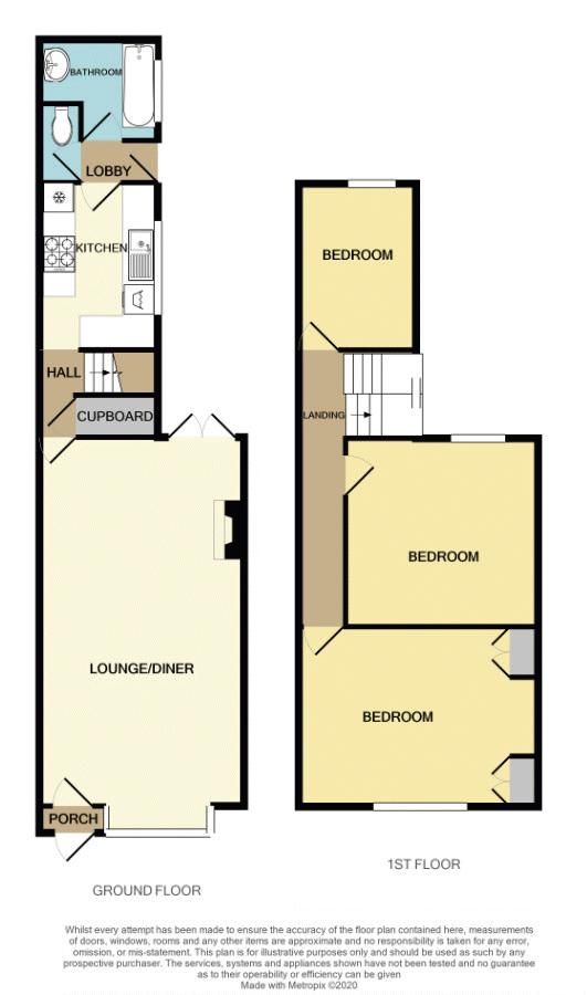 3 bed house for sale in Belmont Road - Property Floorplan