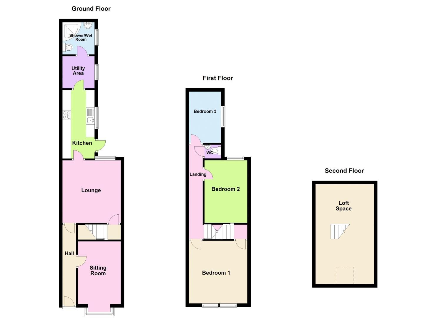 3 bed house for sale in Brixham Road - Property Floorplan