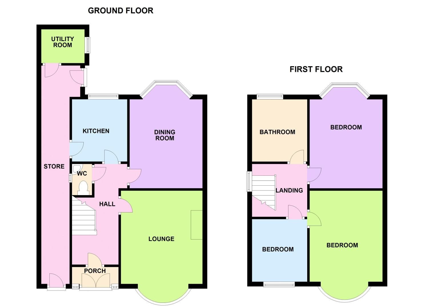 3 bed house to rent in Worlds End Lane - Property Floorplan
