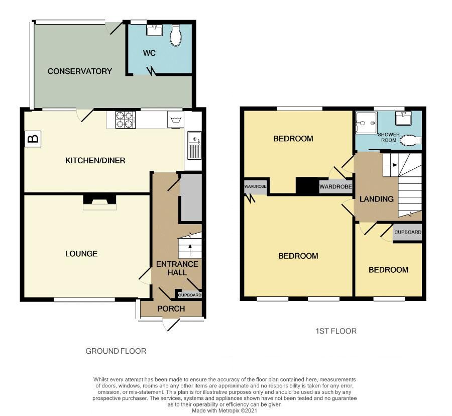 3 bed house for sale in Wedgewood Road - Property Floorplan