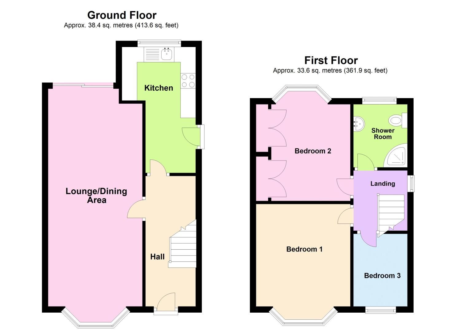 3 bed house for sale in Max Road - Property Floorplan
