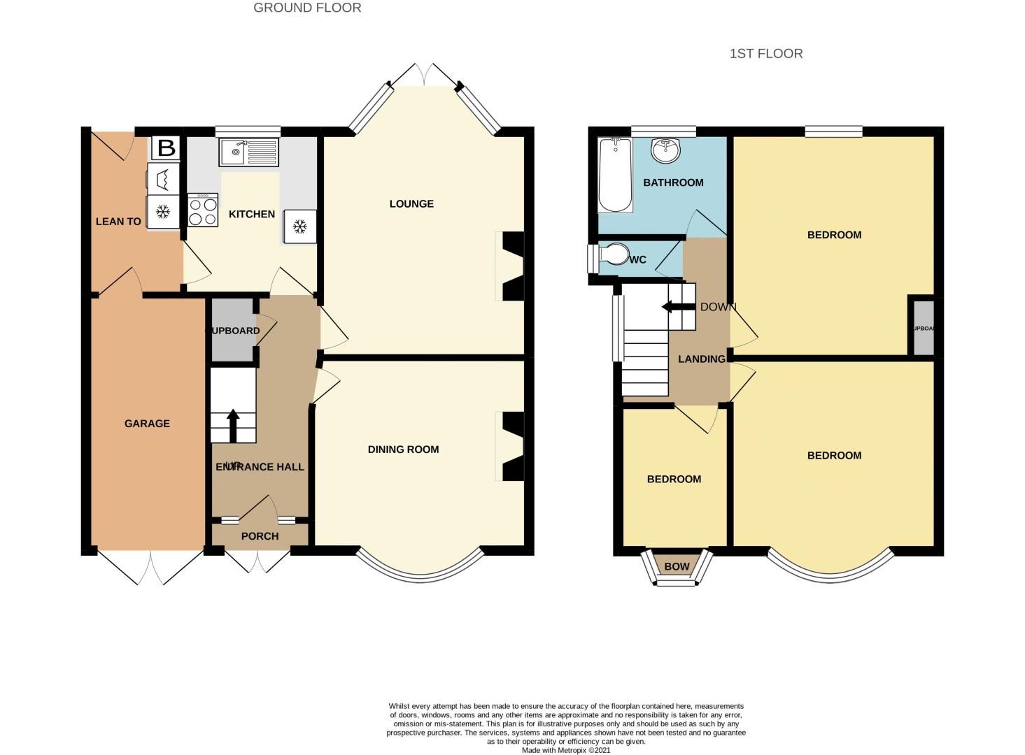 3 bed house for sale in Edenhall Road - Property Floorplan