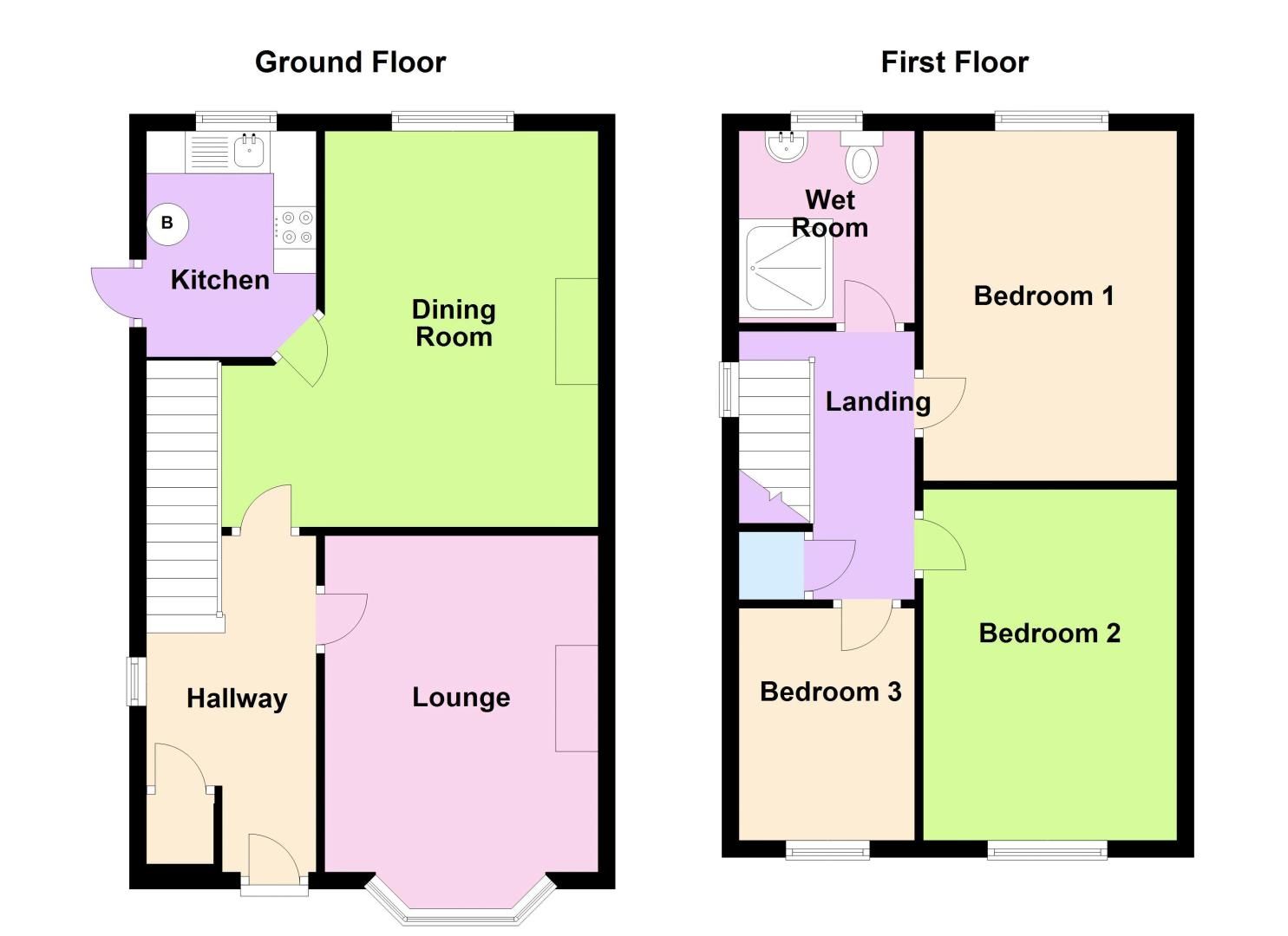 3 bed house to rent in West Boulevard - Property Floorplan