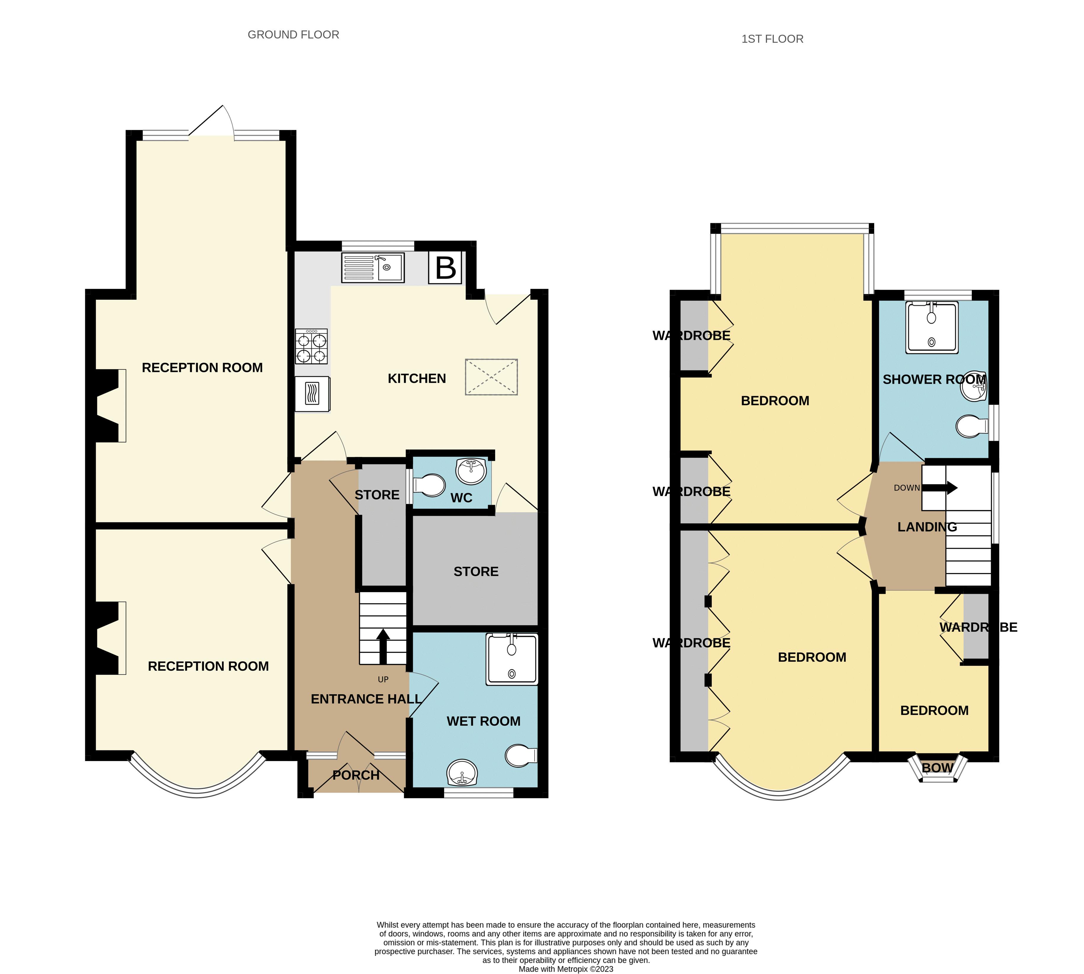 3 bed house for sale in Woodgreen Croft - Property Floorplan