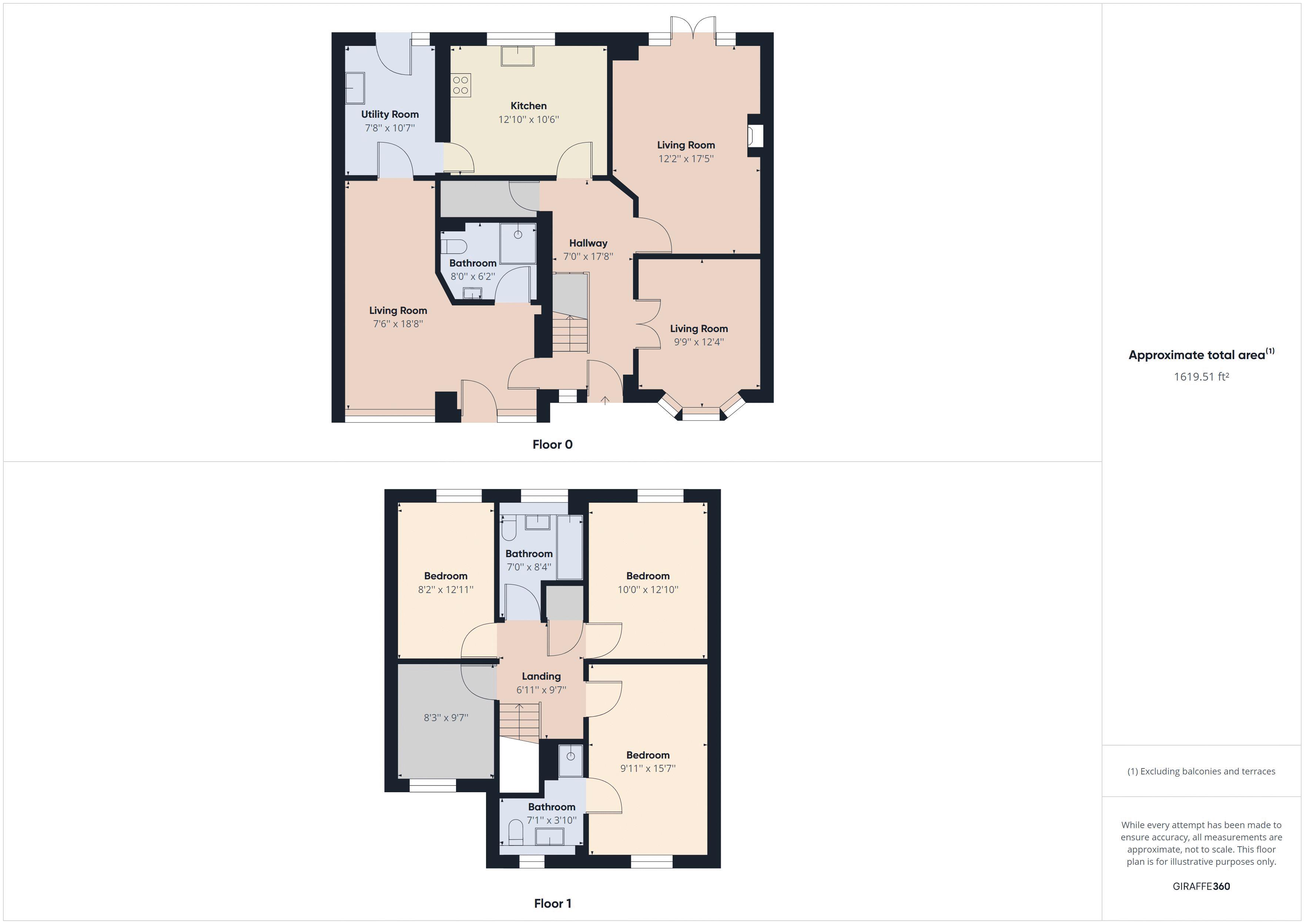 5 bed house for sale in Ridgacre Road - Property Floorplan