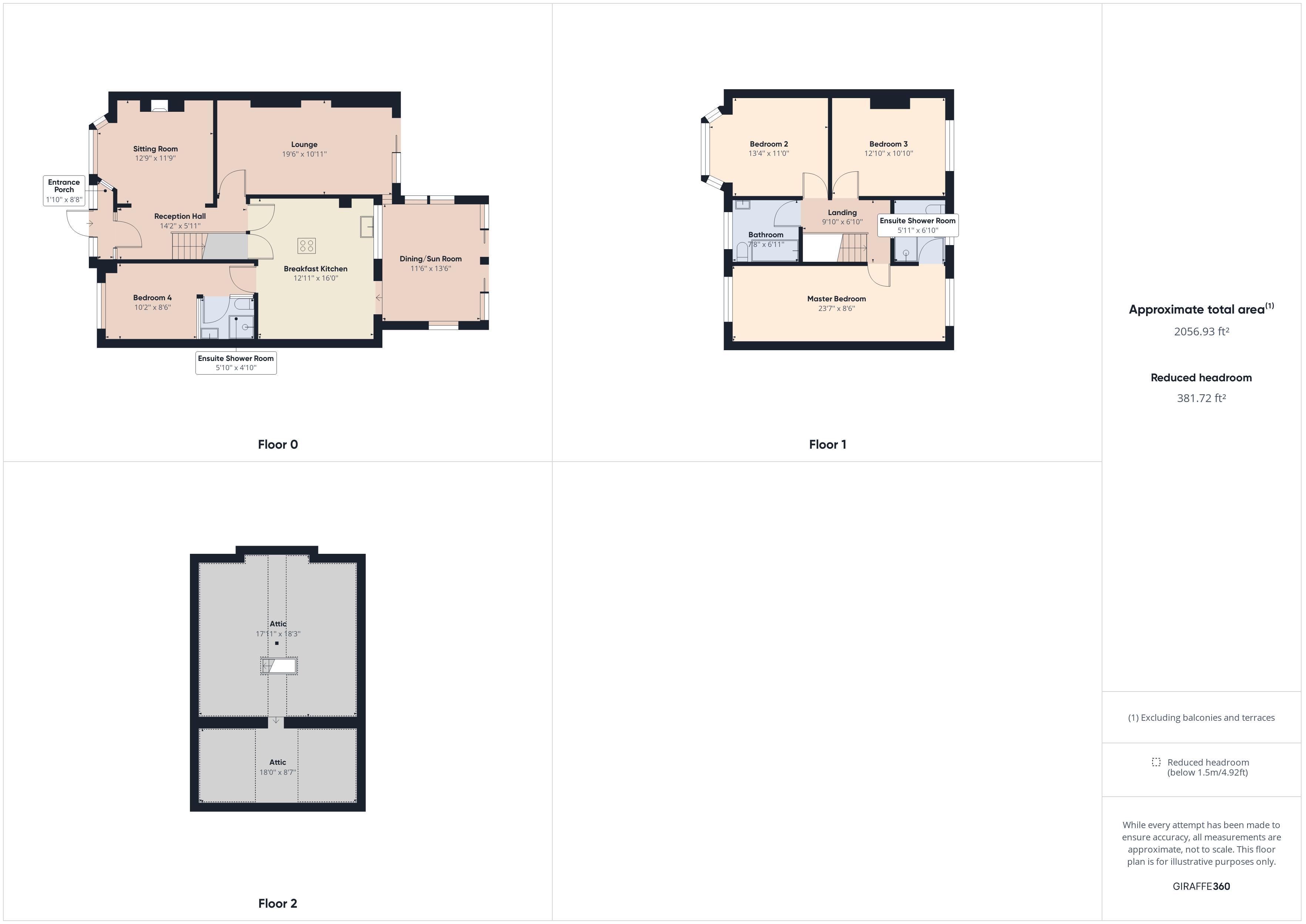 4 bed house for sale in Stoney Lane - Property Floorplan
