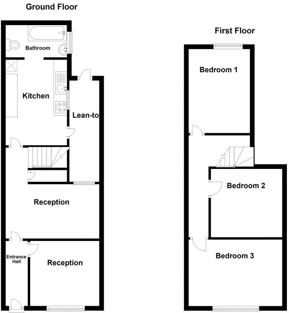3 bed house for sale in St Albans Road - Property Floorplan