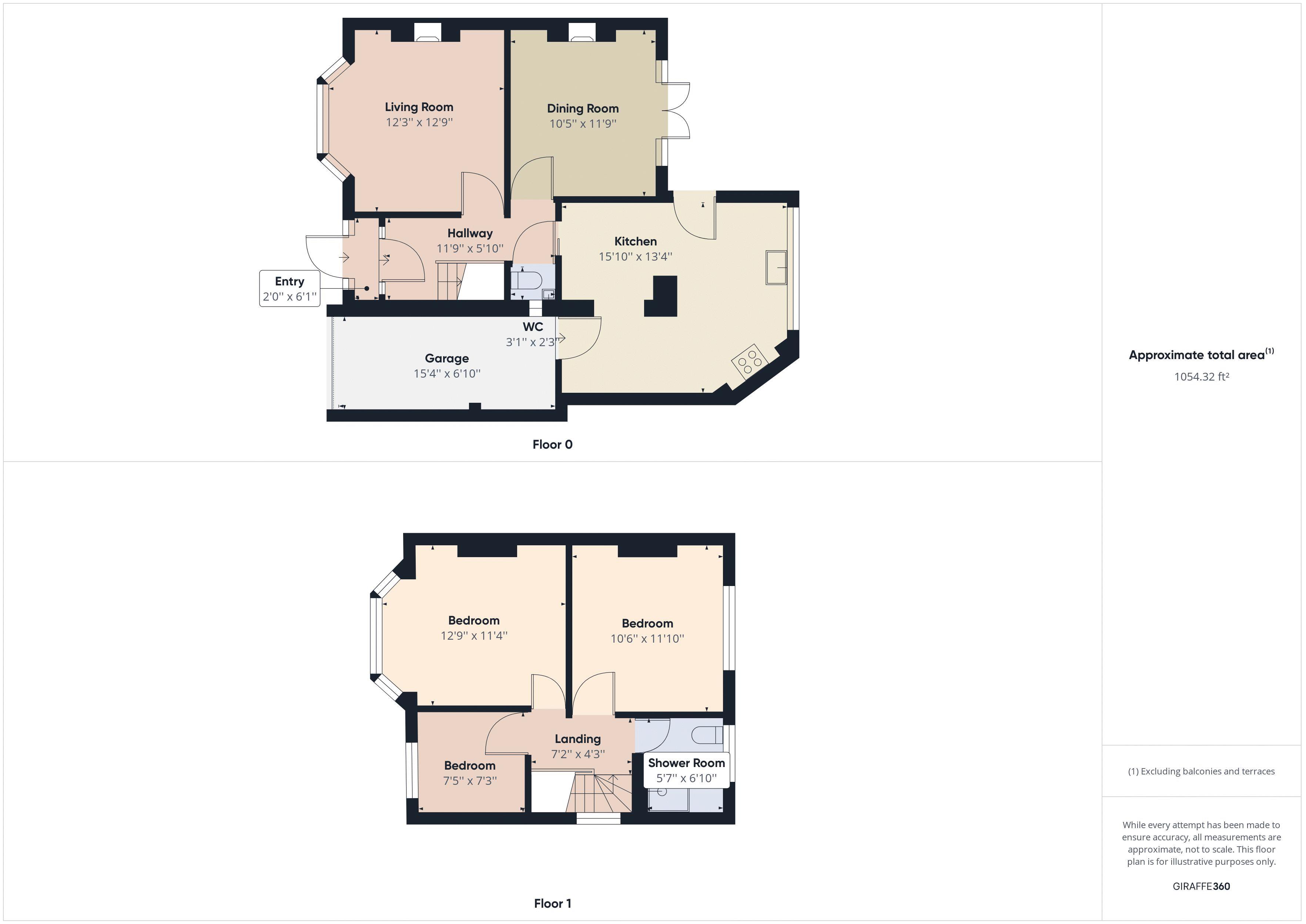 3 bed house for sale in Sunnybank Road - Property Floorplan