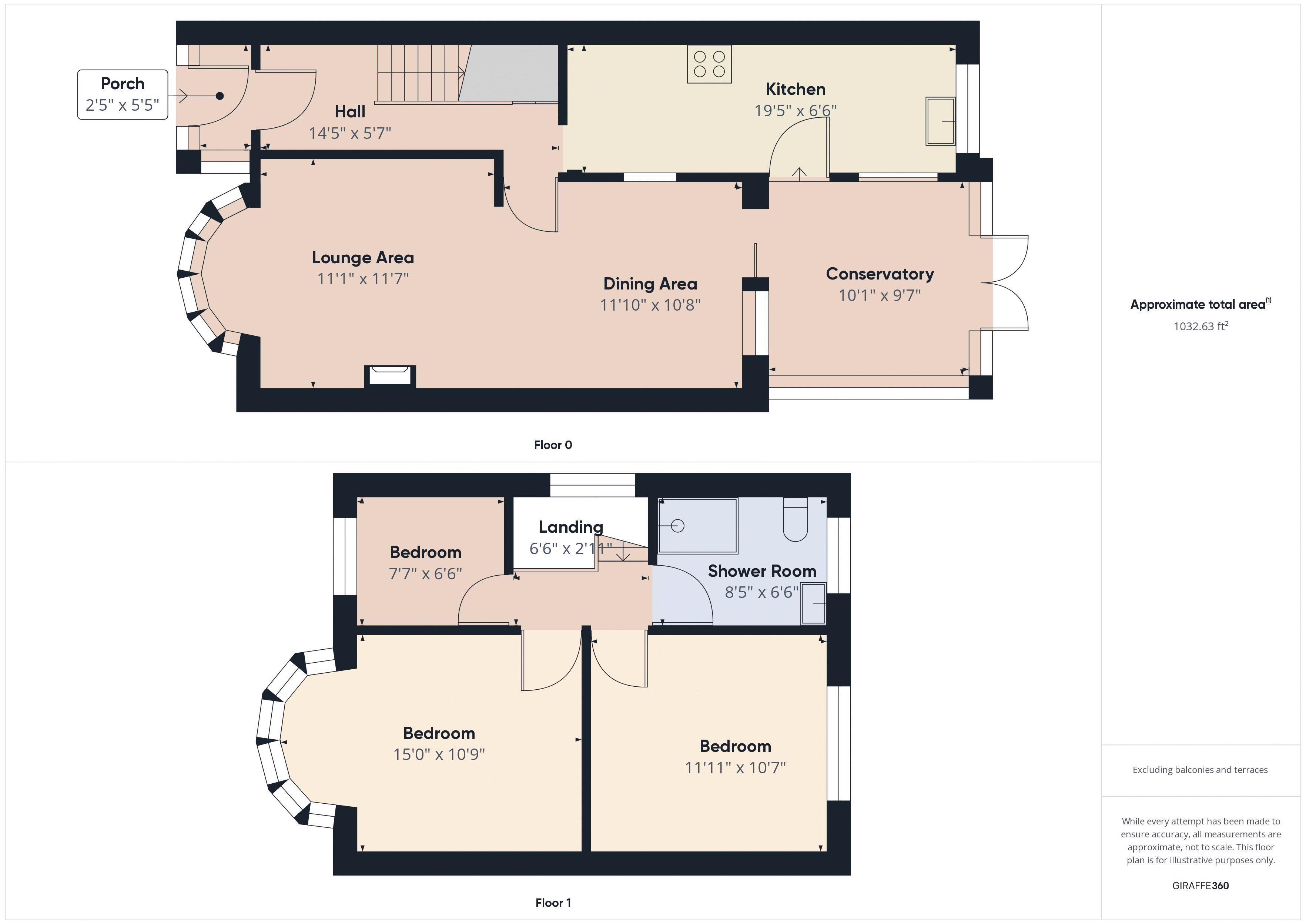 3 bed house for sale in Grayswood Park Road - Property Floorplan
