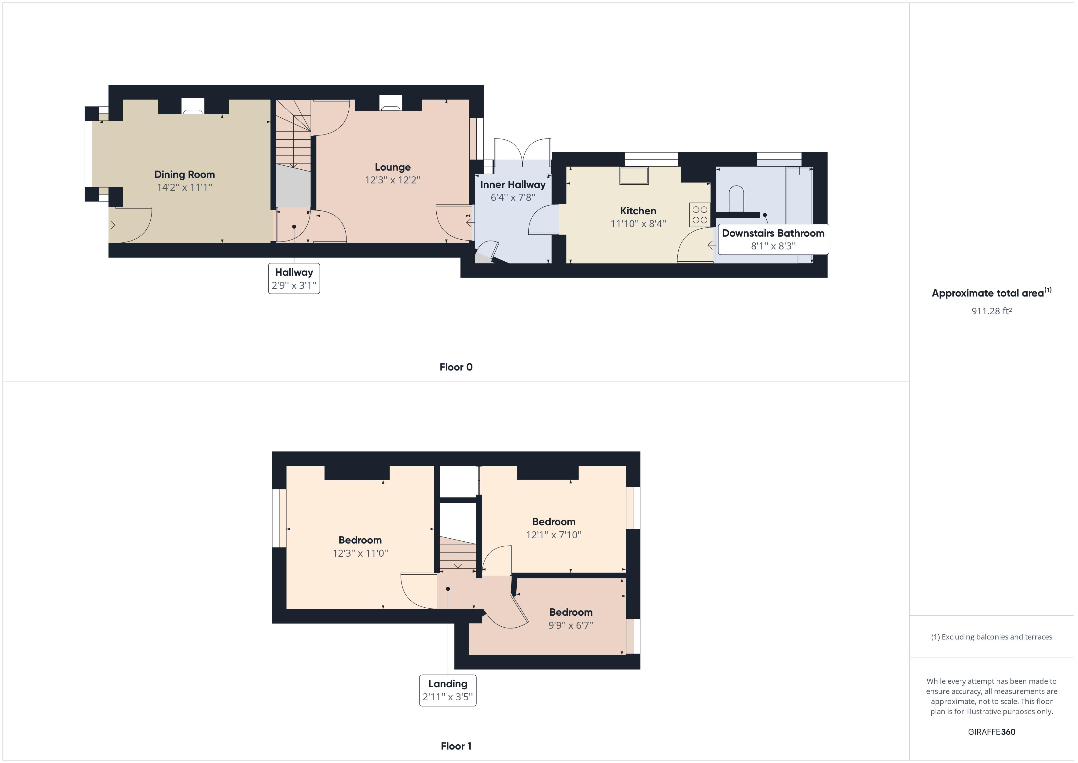 3 bed house for sale in Titford Road - Property Floorplan