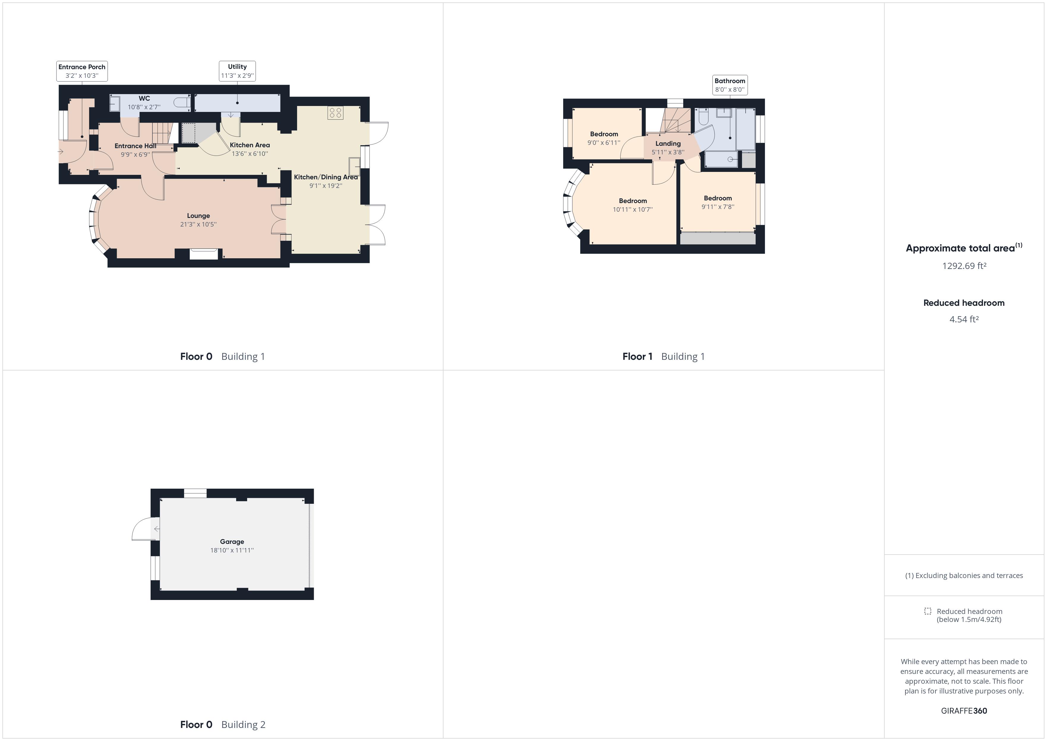 3 bed house for sale in Bent Avenue - Property Floorplan