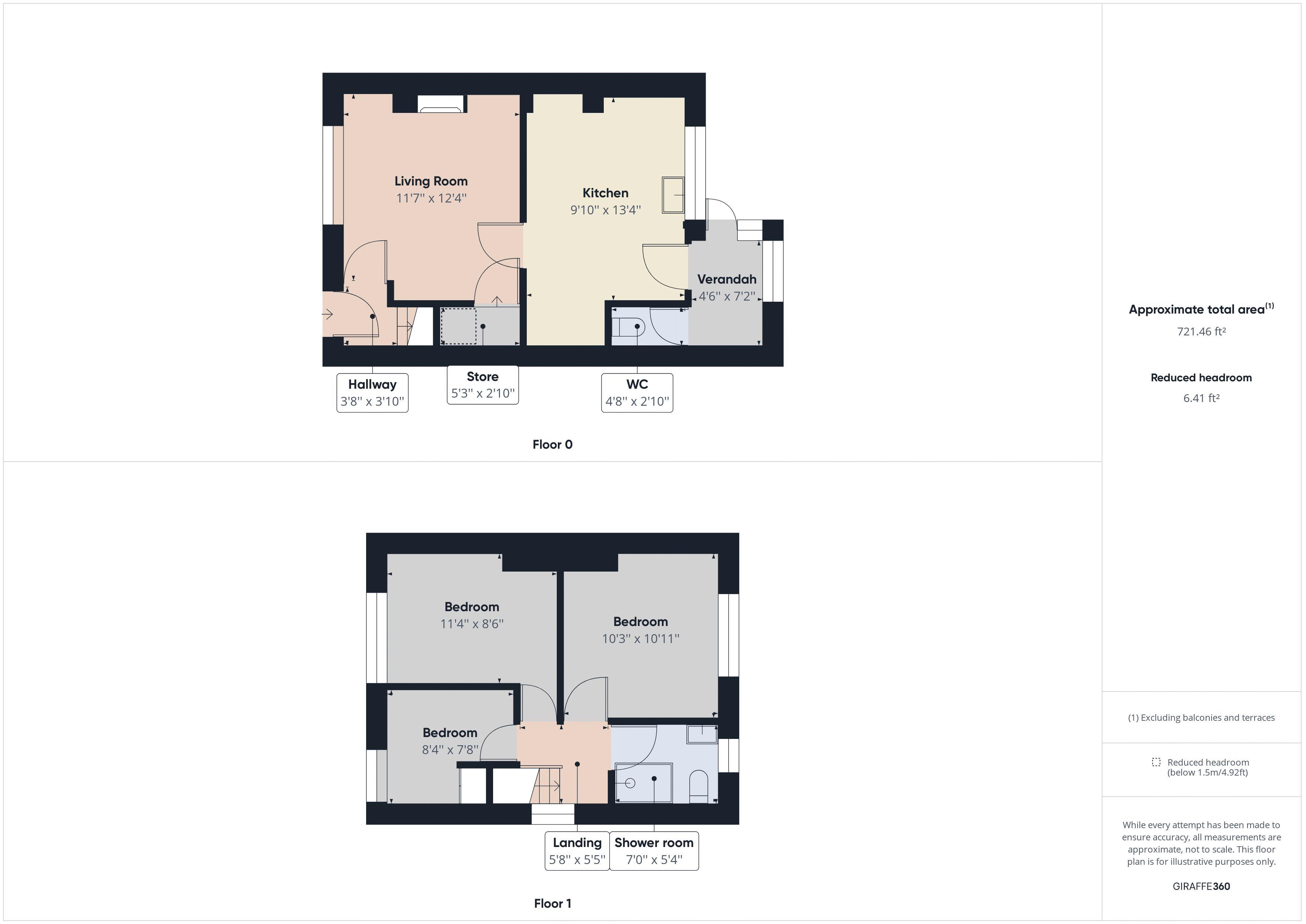 3 bed house for sale in Salop Road - Property Floorplan