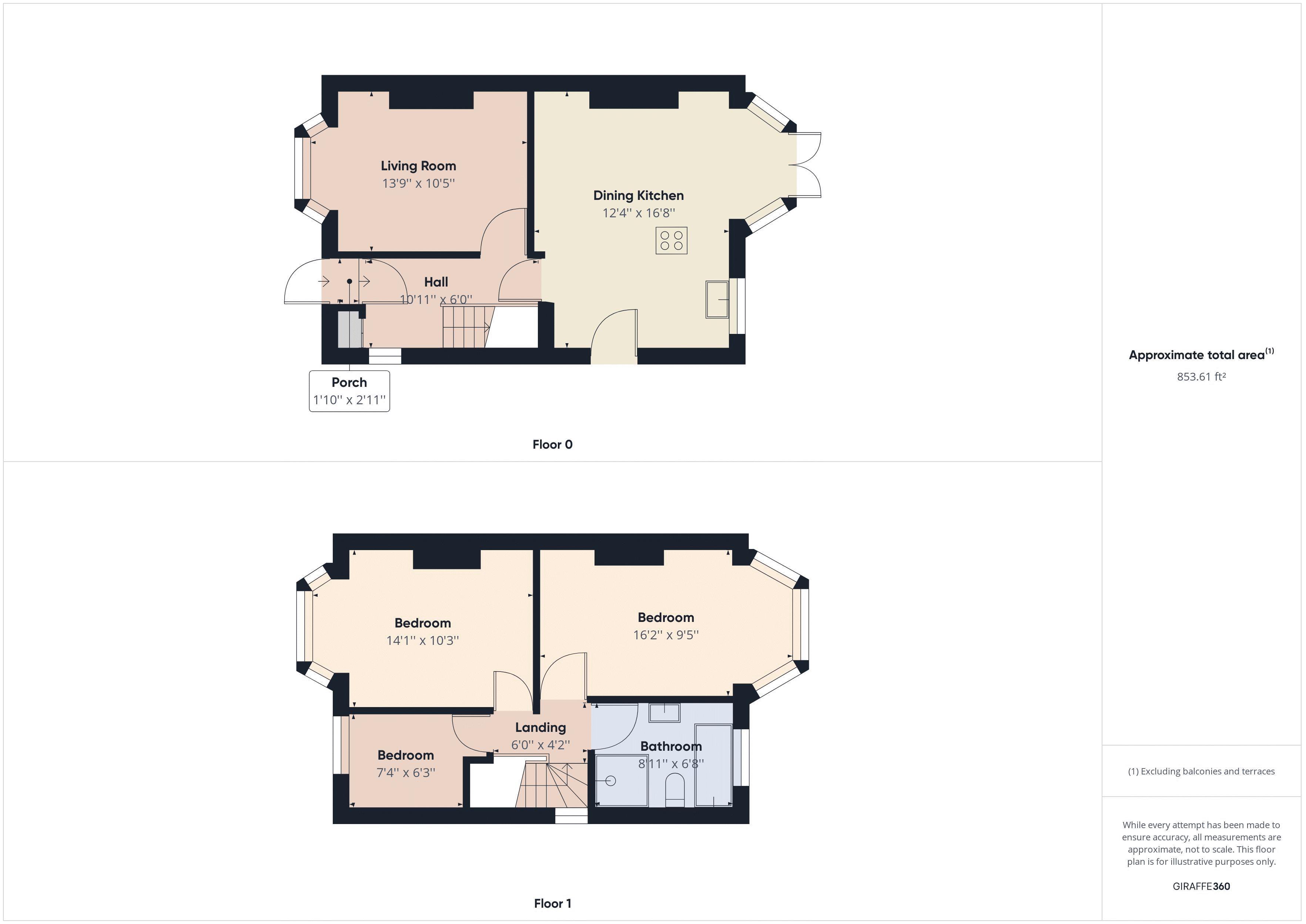 3 bed house for sale in Quinton Lane - Property Floorplan