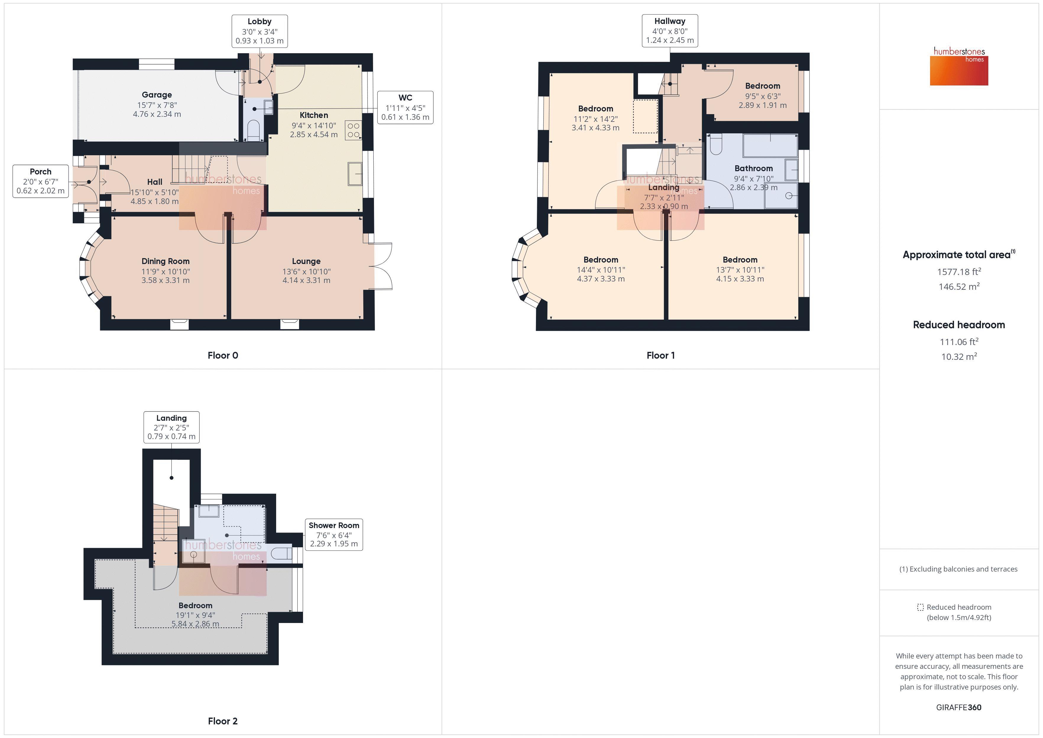 5 bed house for sale in Newburn Croft - Property Floorplan