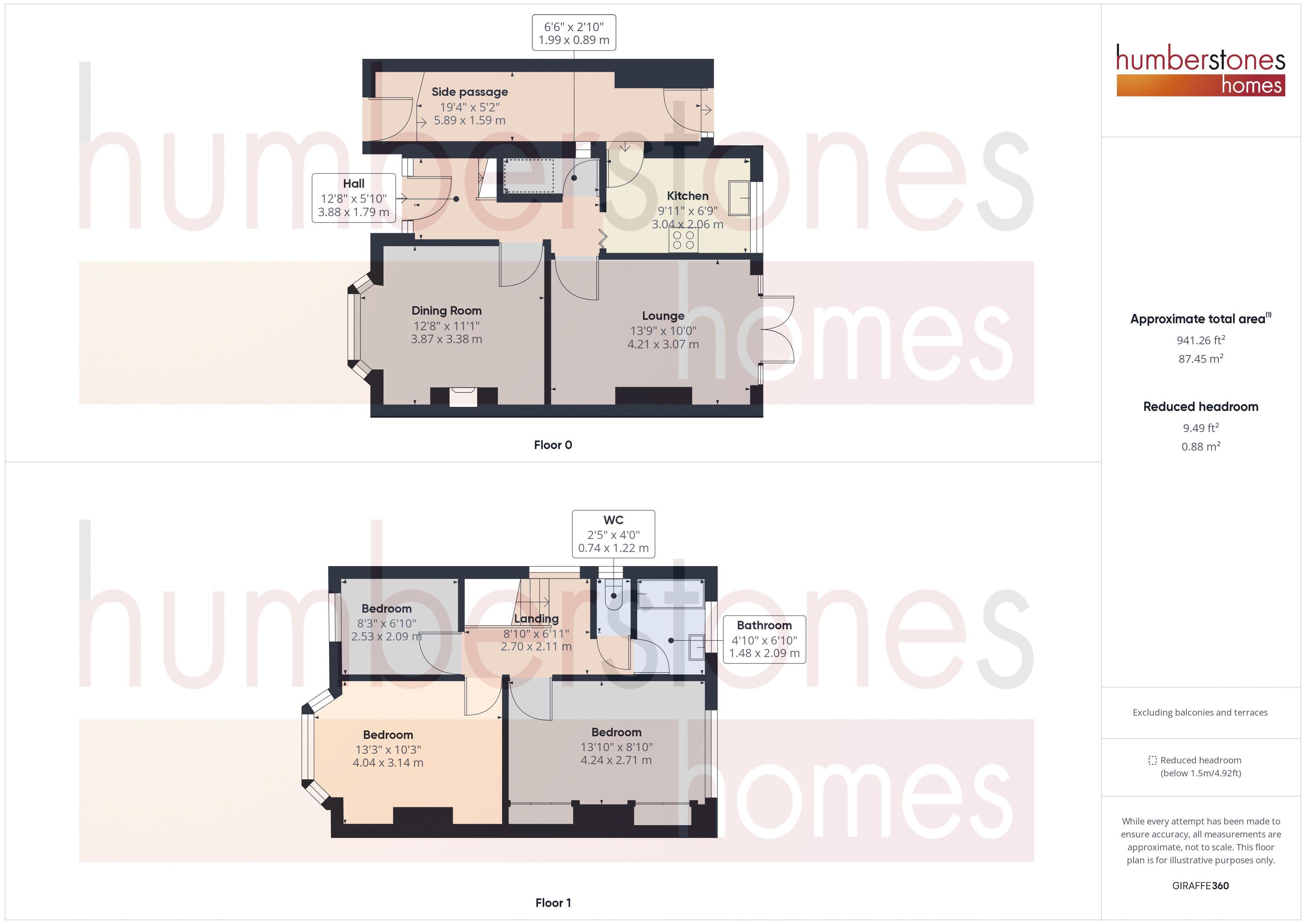 3 bed house for sale in Hugh Road - Property Floorplan
