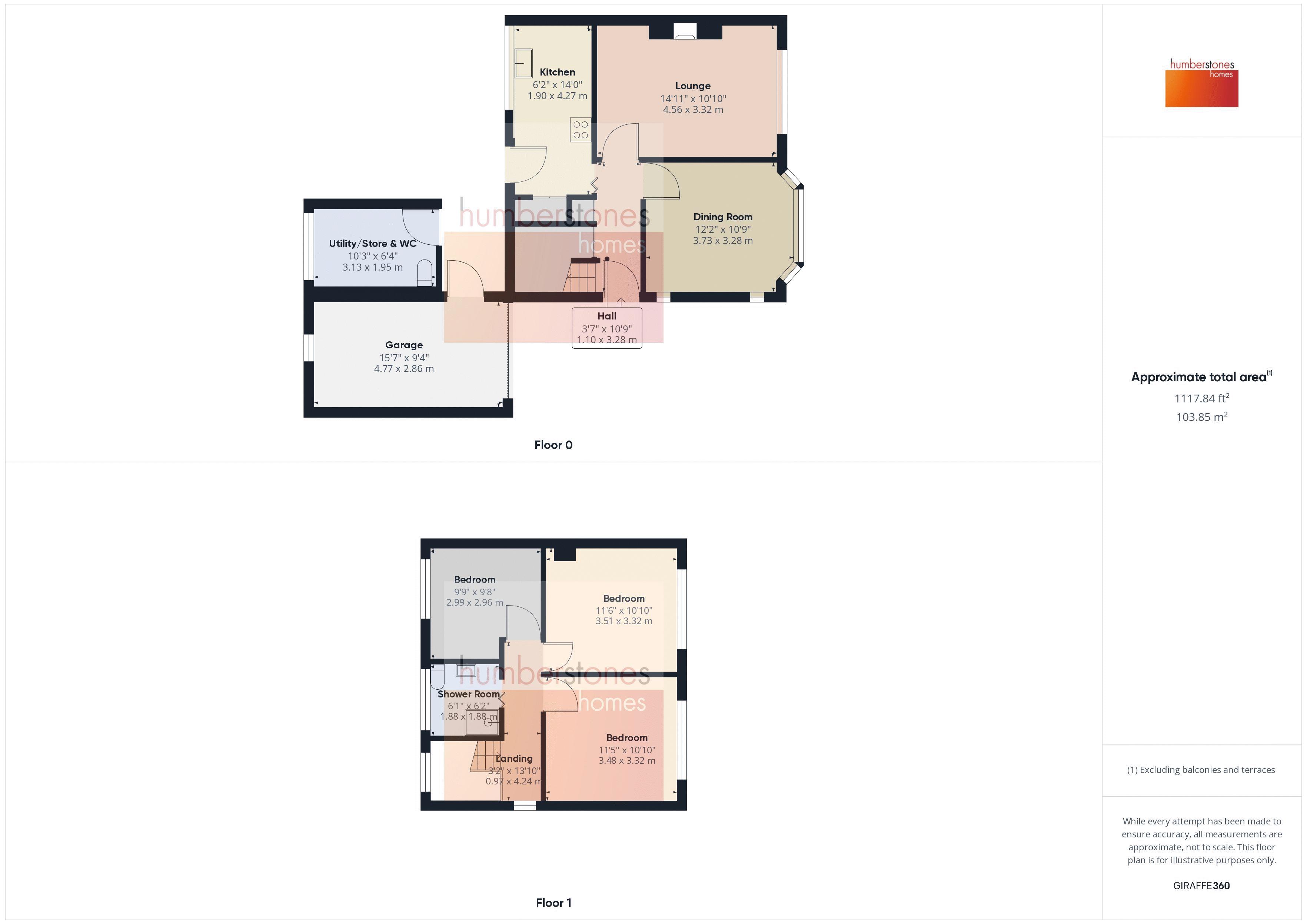 3 bed house for sale in Willowsbrook Road - Property Floorplan