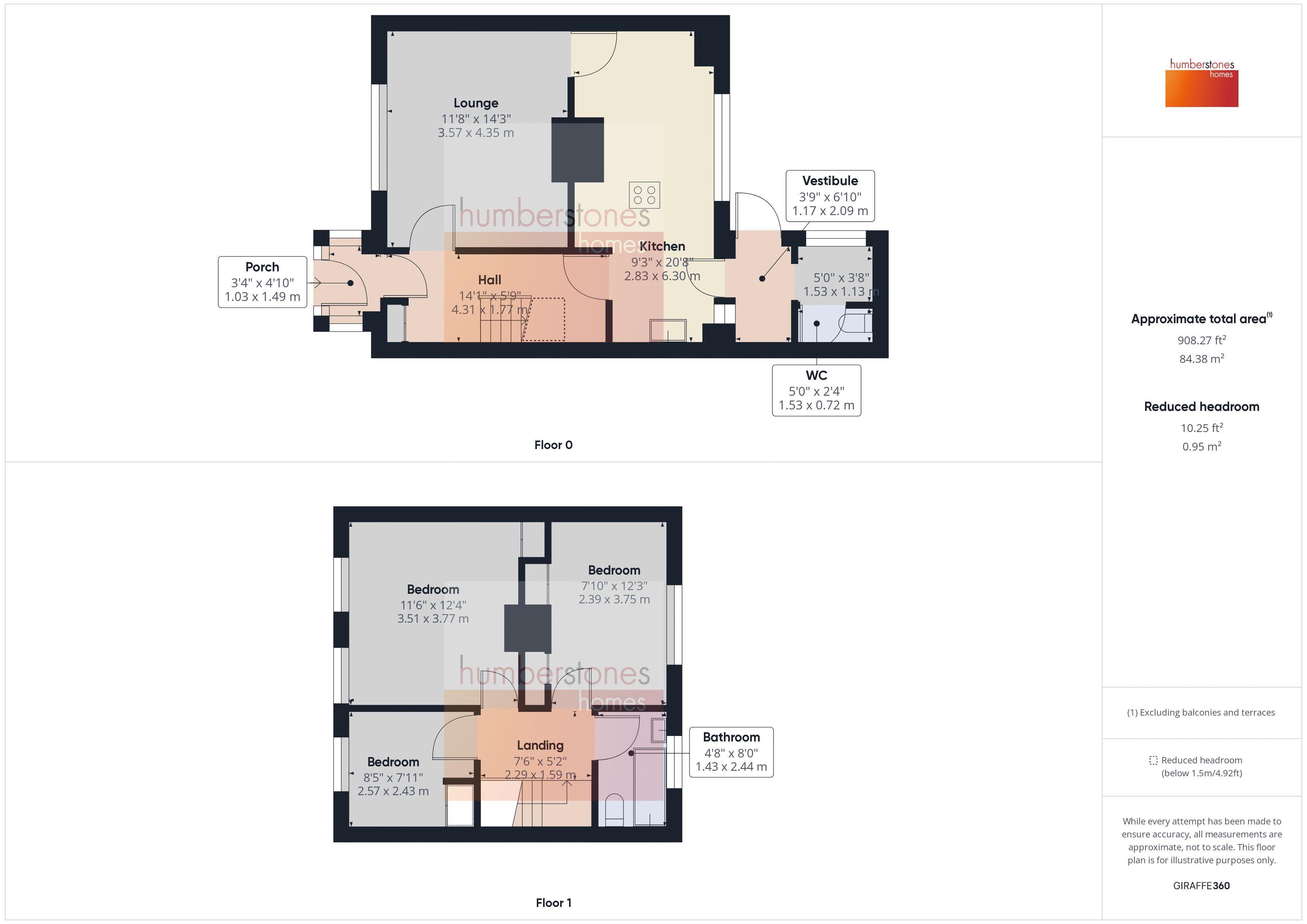 3 bed house for sale in Faraday Avenue - Property Floorplan