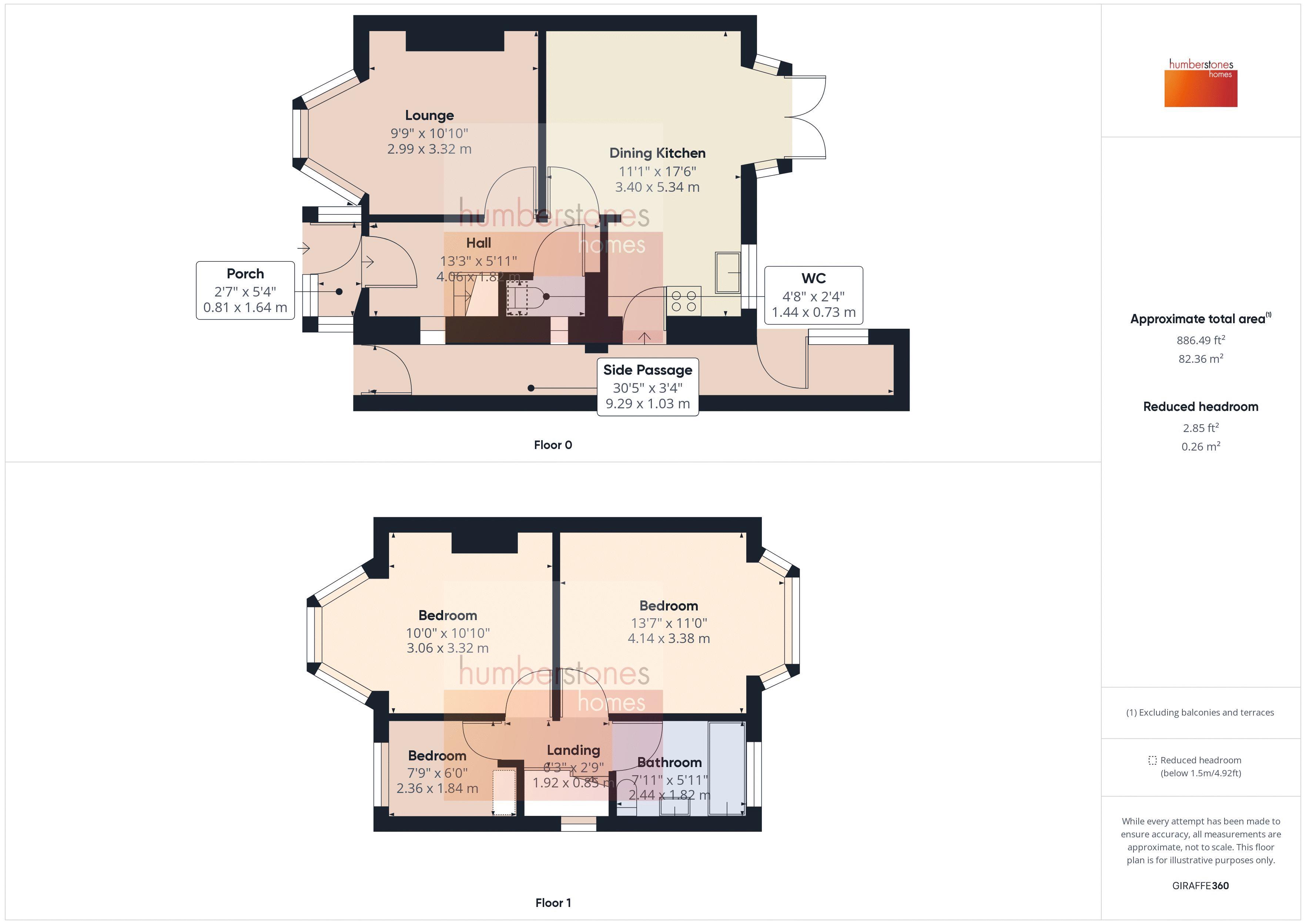 3 bed house for sale in Quinton Lane - Property Floorplan