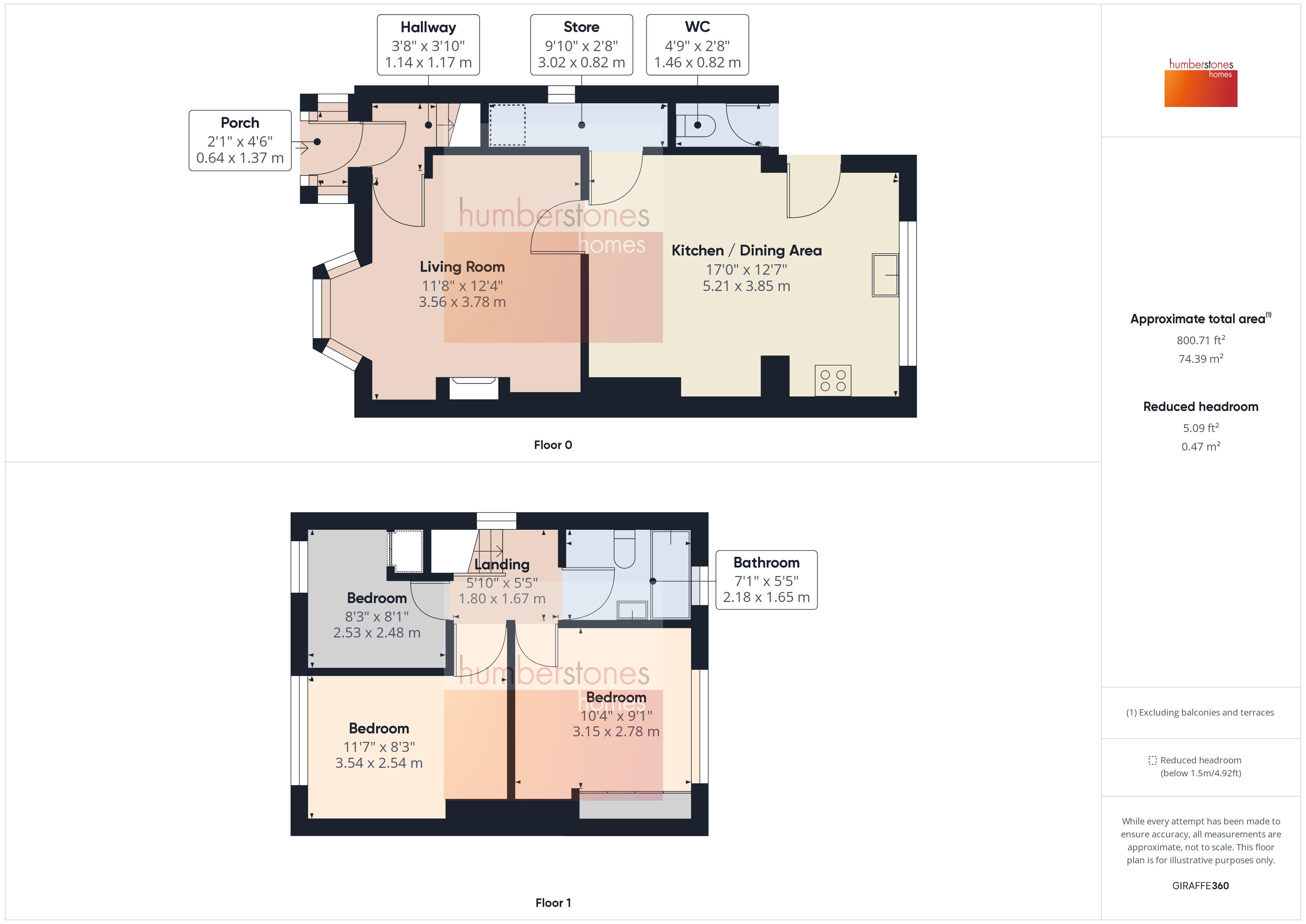 3 bed house for sale in Trinder Road - Property Floorplan