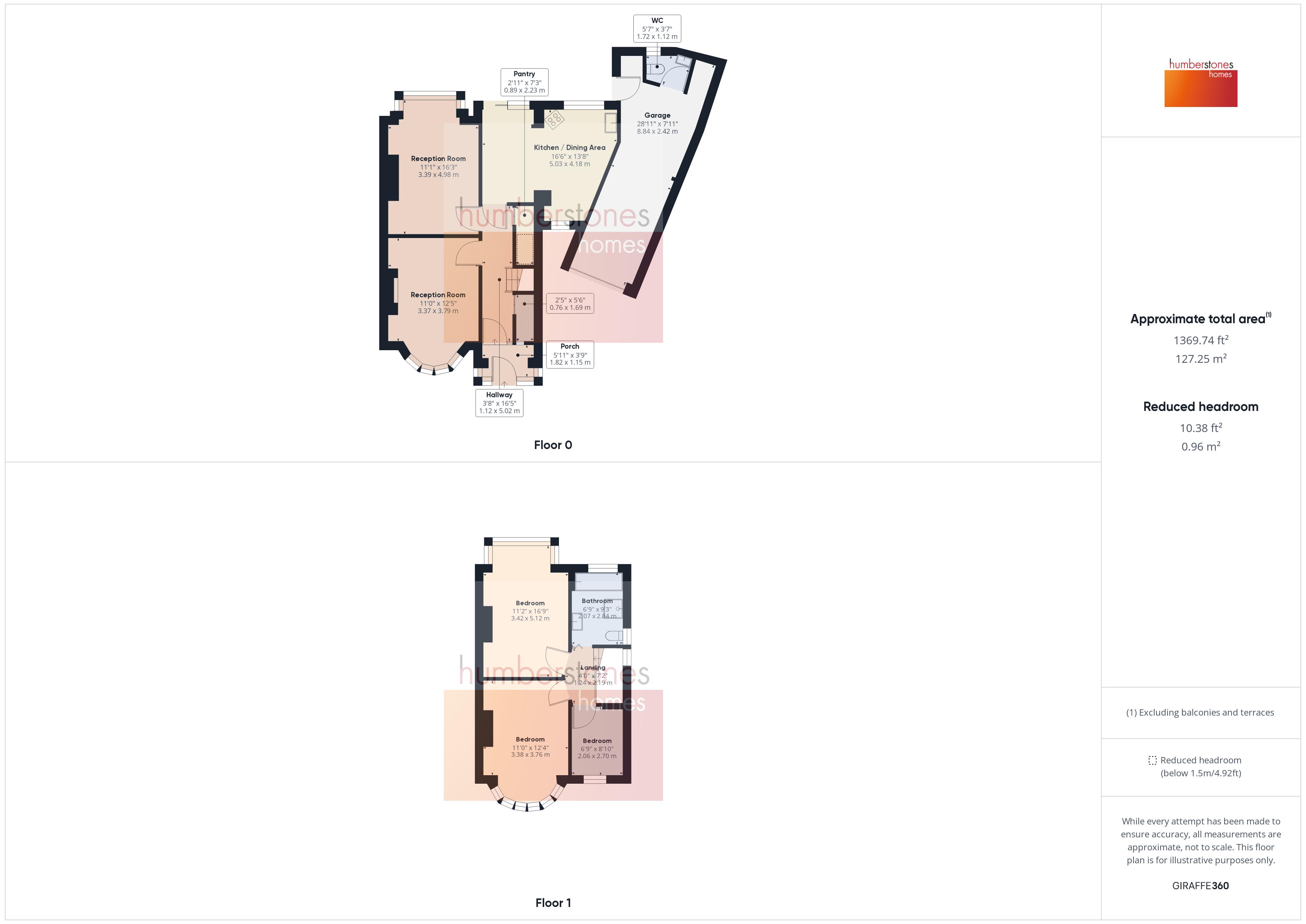 3 bed house for sale in Hawthorn Croft - Property Floorplan