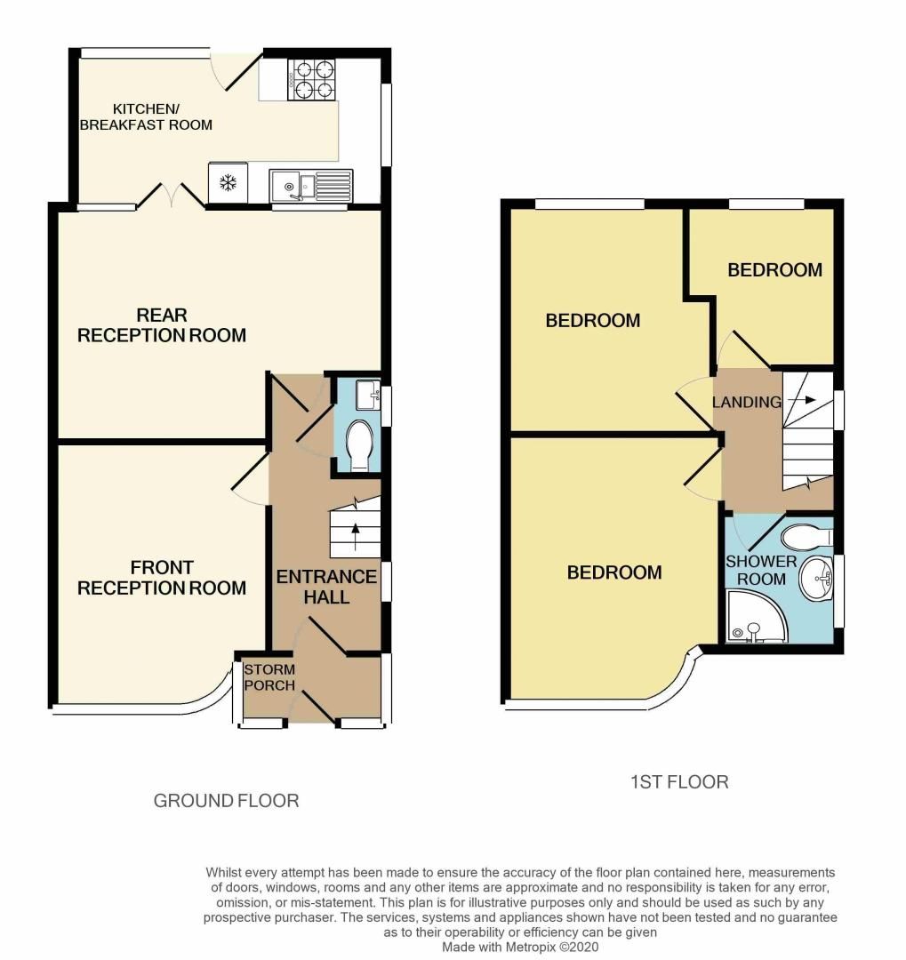 3 bed house for sale in Wolverhampton Road - Property Floorplan