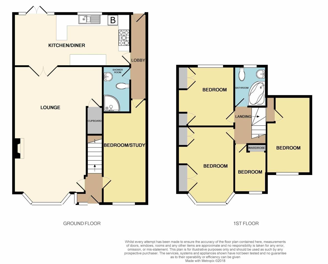 4 bed house to rent in Westbourne Road - Property Floorplan